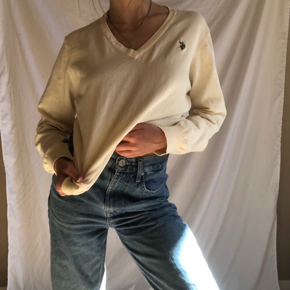 Vintage Polo Sweater